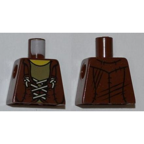 Torso Dino Vest with String Pattern