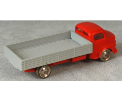 HO 1:87 Vehicles Scale Mercedes Open Bed Truck, Gray Flatbed