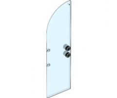 Belville Wall, Door 1 x 4 x 11 1/3 Arched Top
