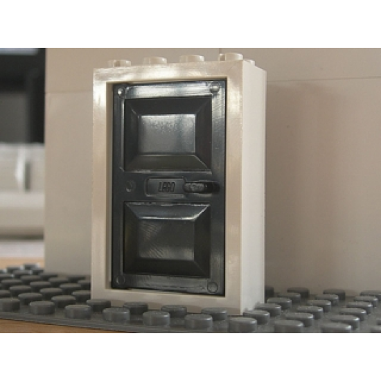 Door, Frame 2 x 4 x 5 with Black Door 1 x 4 x 5 (4130 / 4131)