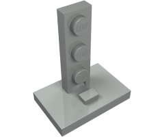 Bracket 2 x 3 - 1 x 3 (Train Signal Stand)