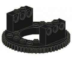 Technic Turntable Large Type 1 Top, 56 Tooth