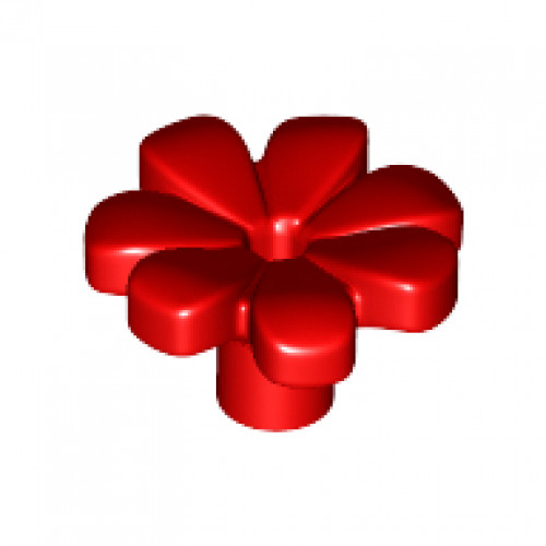 Friends Accessories Flower with 7 Thick Petals and Pin