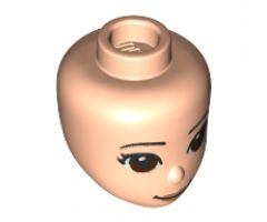 Mini Doll, Head Friends with Reddish Brown Eyes, Medium Nougat Lips and Closed Mouth Pattern
