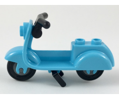 Riding Cycle Scooter with Black Stand and Black Handlebars
