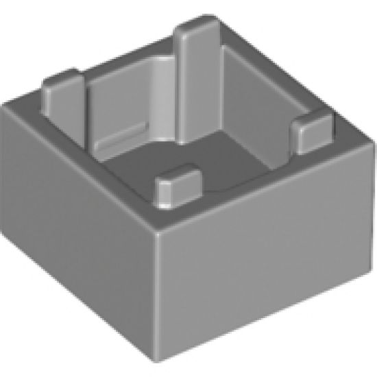 Container Box 2 x 2 x 1 - Top Opening