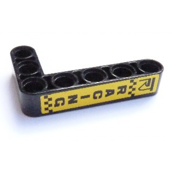 Technic, Liftarm 3 x 5 L-Shape Thick with 'RACING' Pattern (Sticker) - Sets 8041 / 42041