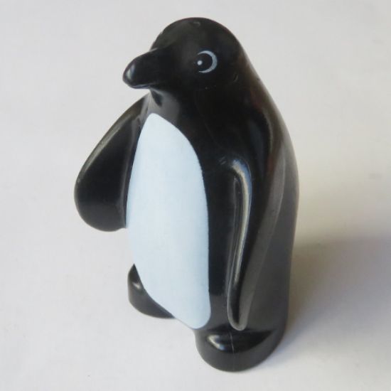Duplo, Animal Penguin, Completely White Stomach Pattern
