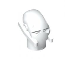 Minifigure, Head, Modified SW General Grievous Plain