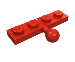 Plate, Modified 1 x 4 with Tow Ball