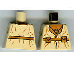 Torso SW Belt Pockets and Necklace Blissl Flute Pattern (Yoda)