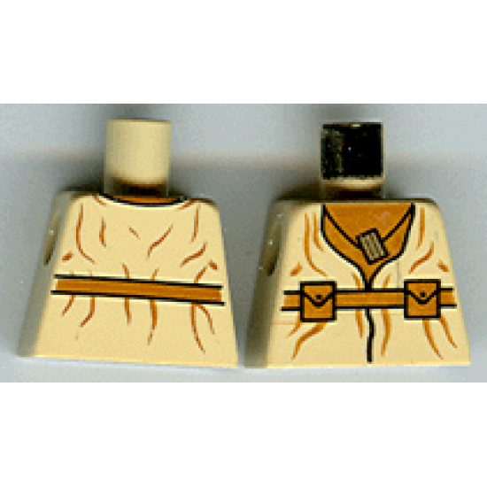 Torso SW Belt Pockets and Necklace Blissl Flute Pattern (Yoda)