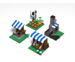 Castle Grounds Items - Another Modular Castle Build