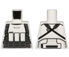 Torso SW Armor Stormtrooper Ep. 7 with Black Ammunition and Utility Belts Pattern