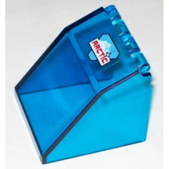 Windscreen 4 x 4 x 3 Canopy with Arctic Logo Pattern (Sticker) - Set 6575