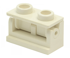 Hinge Brick 1 x 2 Base with Same Color Hinge Brick 1 x 2 Top Plate (3937 / 3938)
