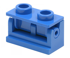 Hinge Brick 1 x 2 Base with Same Color Hinge Brick 1 x 2 Top Plate (3937 / 3938)