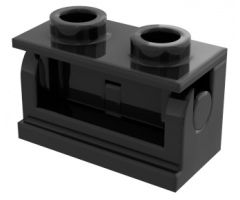 Hinge Brick 1 x 2 Base with Same Color Hinge Brick 1 x 2 Top Plate (3937 / 3938)