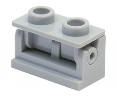 Hinge Brick 1 x 2 Base with Same Color Hinge Brick 1 x 2 Top Plate (3937 / 3938)