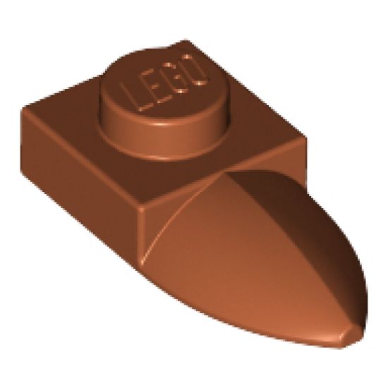 Plate, Modified 1 x 1 with Tooth Horizontal