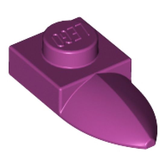 Plate, Modified 1 x 1 with Tooth Horizontal