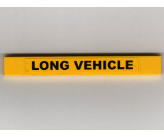 Tile 1 x 8 with 'LONG VEHICLE' Pattern (Sticker) - Set 7900