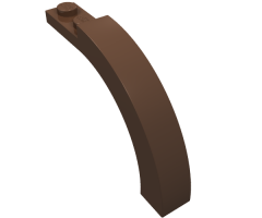 Arch 1 x 6 x 3 1/3 Curved Top