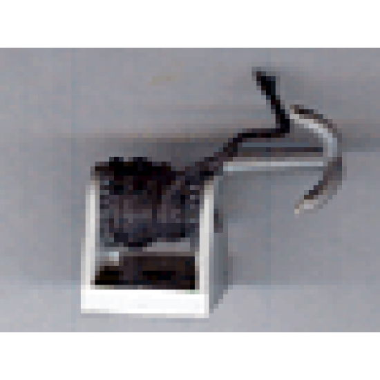 String Reel / Winch 2 x 2 Complete with String and Dark Gray Grappling Hook