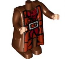 Body Giant, HP Hagrid, Shirt and Belt Pattern - with Arms and Light Nougat Movable Hands