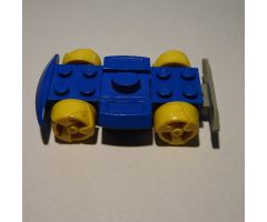 Vehicle, Base 4 x 6 Racer Base with Yellow Wheels