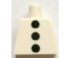 Torso 3 Black Pom Poms Pattern