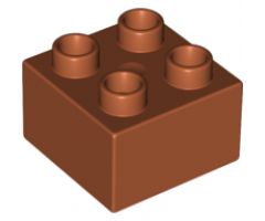 Duplo, Brick 2 x 2 with Stone Wall Pattern