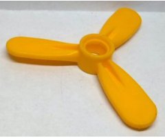 Duplo, Aircraft Propeller Rotor 3 Blade, 4 Diameter, Small Hole