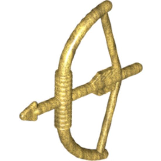 Minifigure, Weapon Bow with Arrow