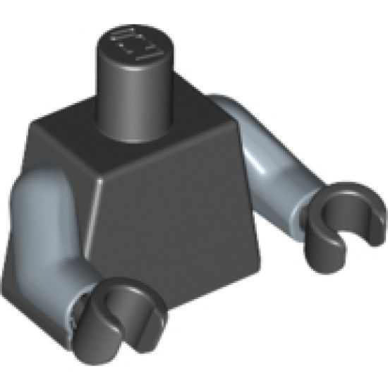 Torso Plain / Sand Blue Arms / Black Hands