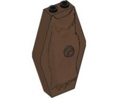 Container Coffin Lid with Vampire Relief