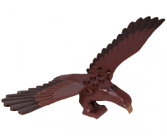 Animal, Air Eagle, Moveable Wings, Dark Brown Head and Tail Feathers (Gwaihir)