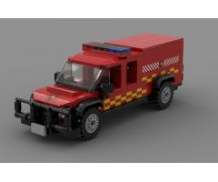 Queensland fire Ute