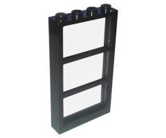 Window 1 x 4 x 6 Frame with 3 Panes with Trans-Clear Glass (57894 / 57895)