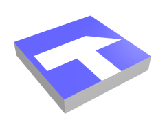 Tile 2 x 2 with Tool Sledgehammer Pattern
