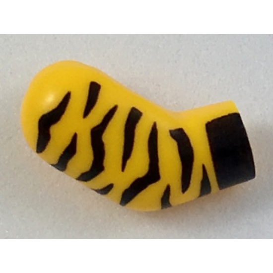 Arm, Right with Tiger Stripes and Black Cuff Pattern