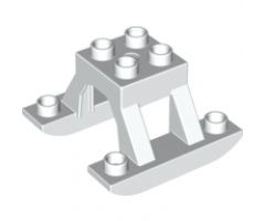 Duplo, Aircraft Airplane Landing Gear with Pontoons Small Raised