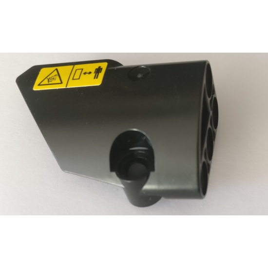 Technic, Panel Fairing # 1 Small Smooth Short, Side A with Warning Sign #1 Pattern (Sticker) - Set 42082