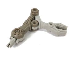 Galidor Limb Arm Nepol/Jens with Light Gray Mechanical Grabber, with 1 Light Gray Pin