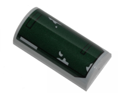 Slope, Curved 2 x 4 Double with SW Slave I Dark Green Peeling Paint Pattern (Sticker) - Set 75222