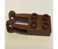 Duplo, Plate 2 x 2 with Tow Rope Holder Arms