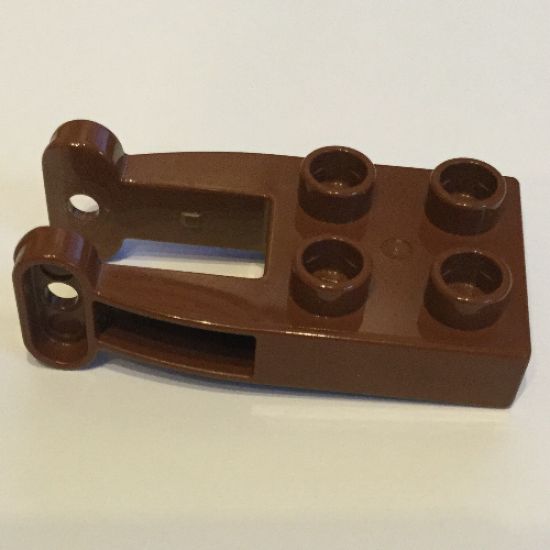 Duplo, Plate 2 x 2 with Tow Rope Holder Arms