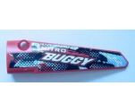 Technic, Panel Fairing # 5 Long Smooth, Side A with 'NITRO BUGGY' Pattern (Sticker) - Set 8048