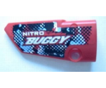 Technic, Panel Fairing # 3 Small Smooth Long, Side A with 'NITRO BUGGY' Pattern (Sticker) - Set 8048
