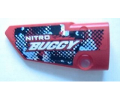 Technic, Panel Fairing # 3 Small Smooth Long, Side A with 'NITRO BUGGY' Pattern (Sticker) - Set 8048